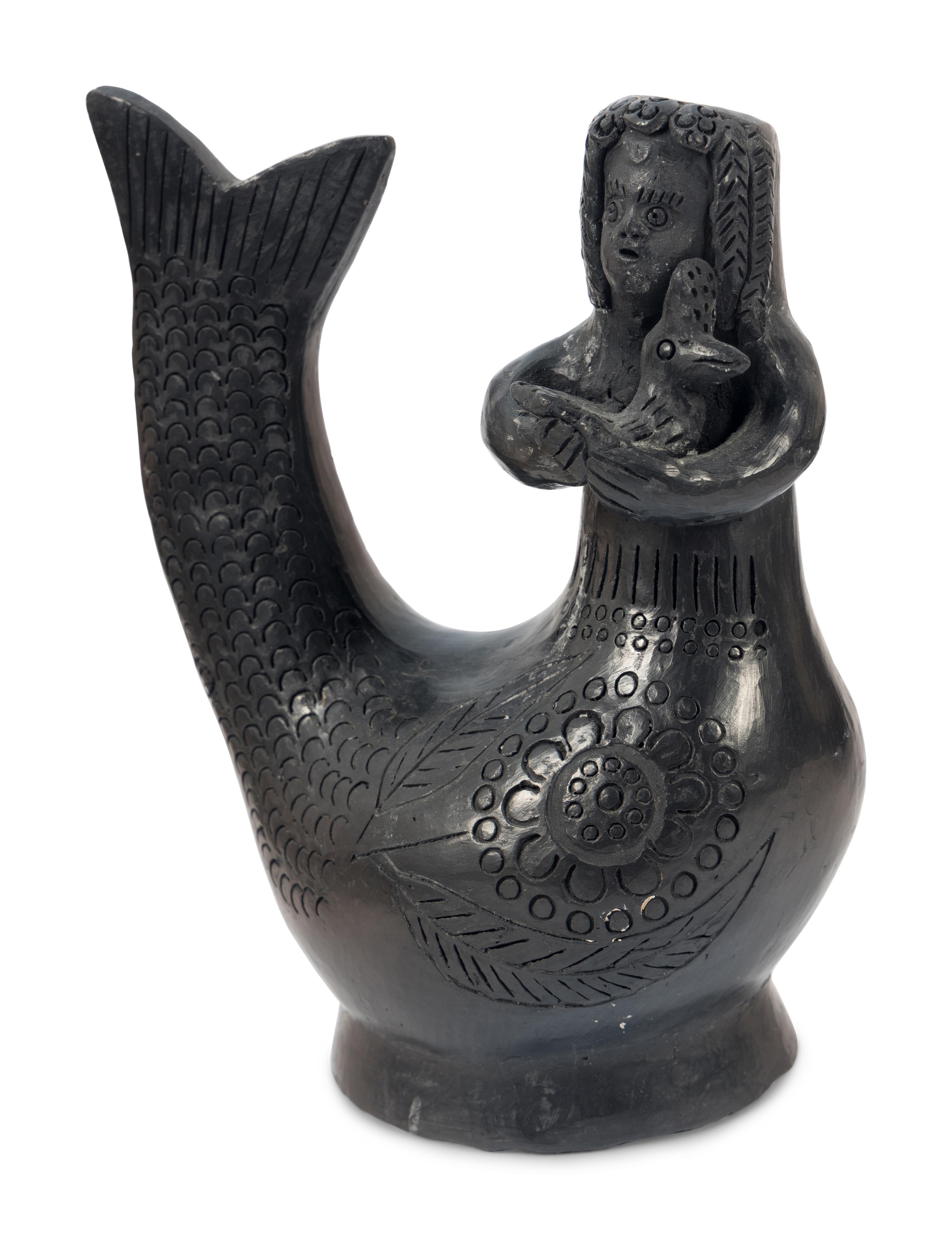 Three Dona Rosa Blackware Articles
