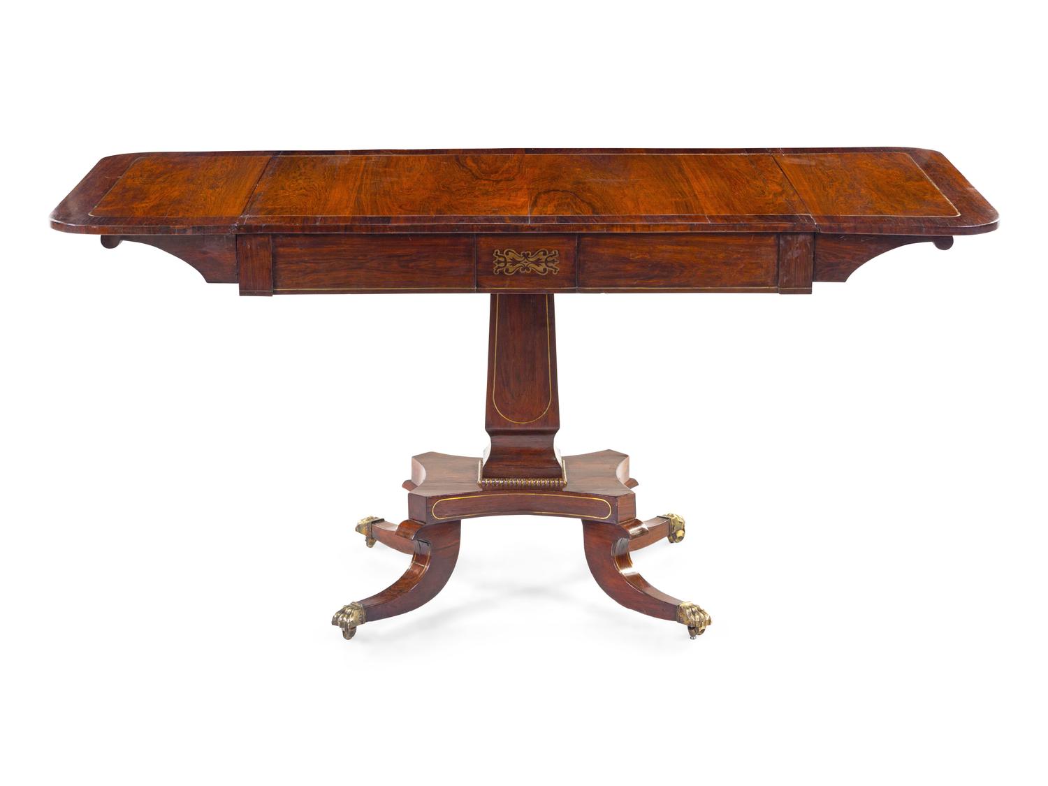 A Regency Mahogany Sofa Table