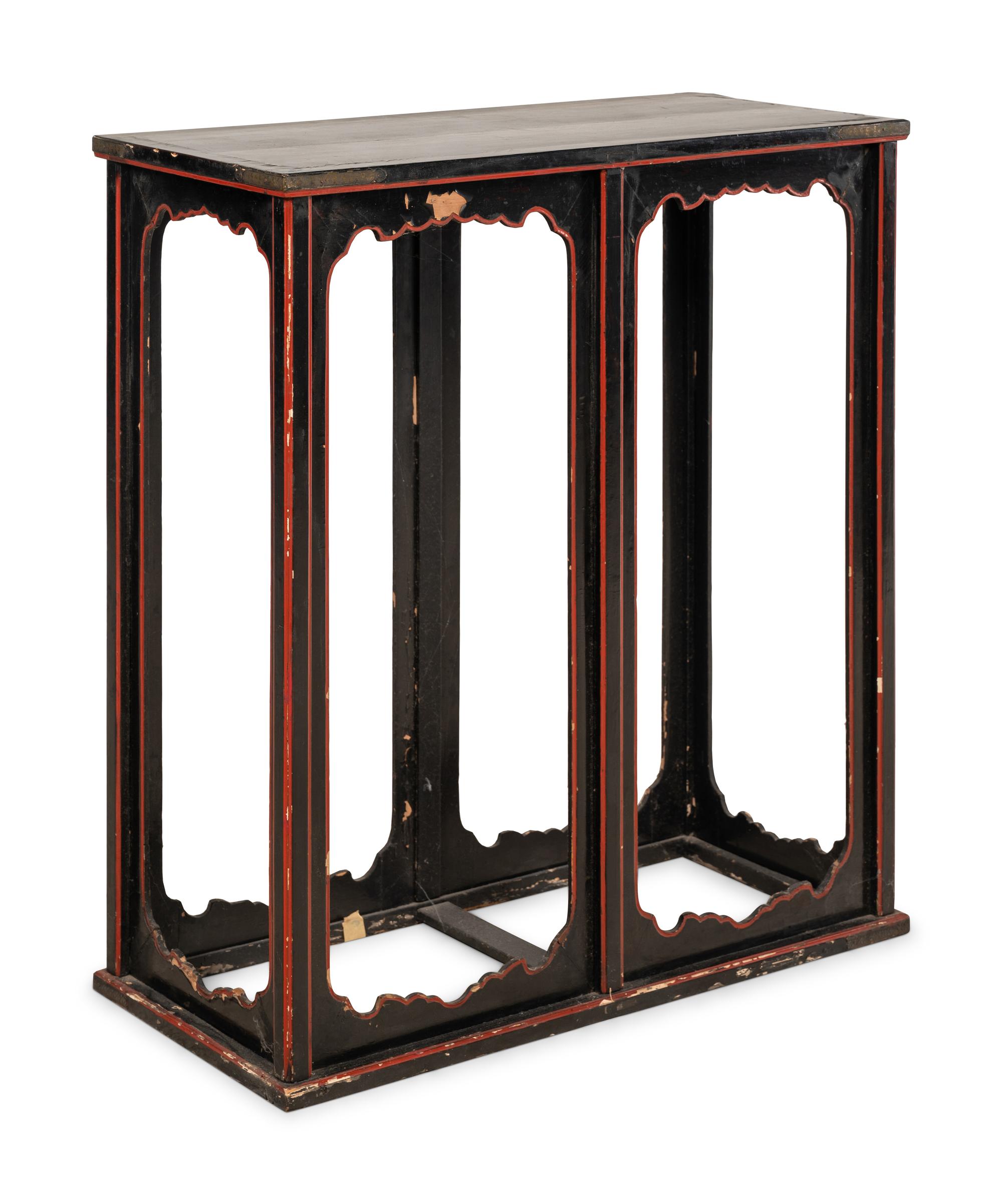 A Chinese Style Painted Hall Table