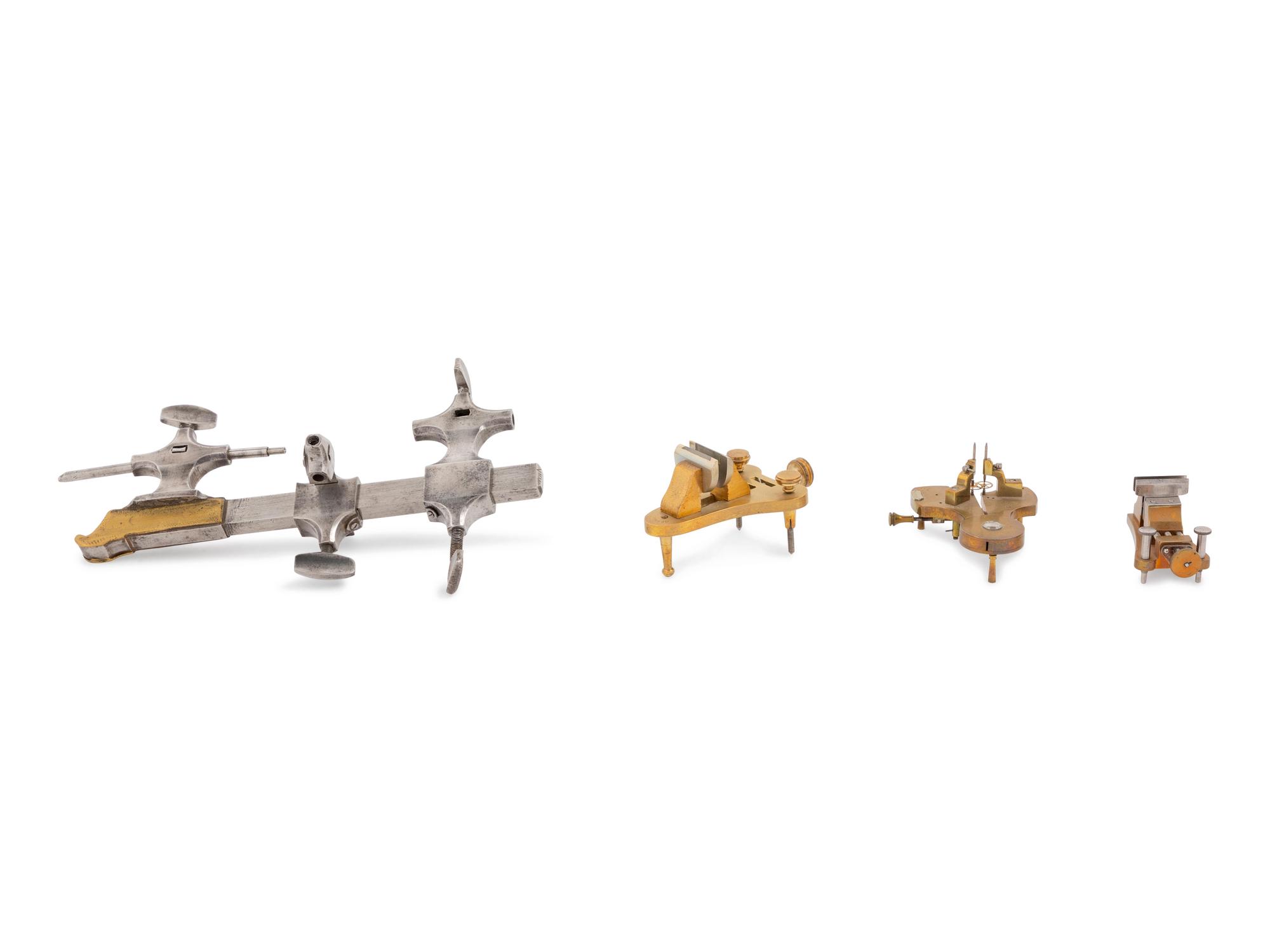 A Collection of Watch Maker's Tools and Accessories