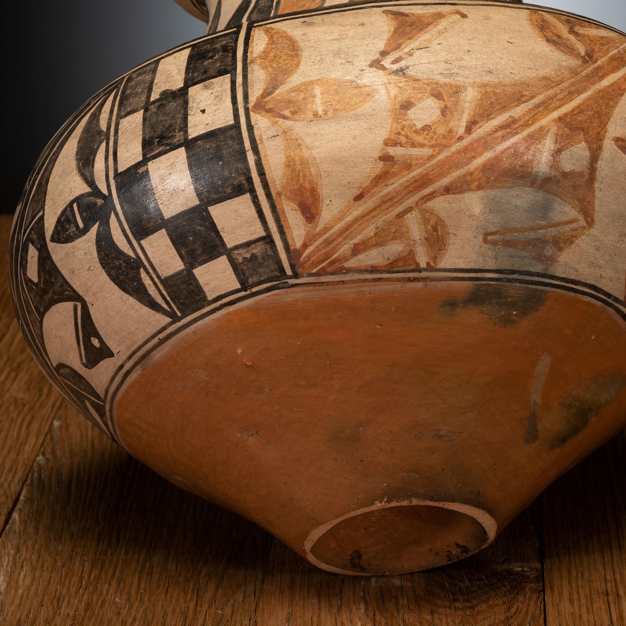 Polychrome Pottery Olla, ca 1910