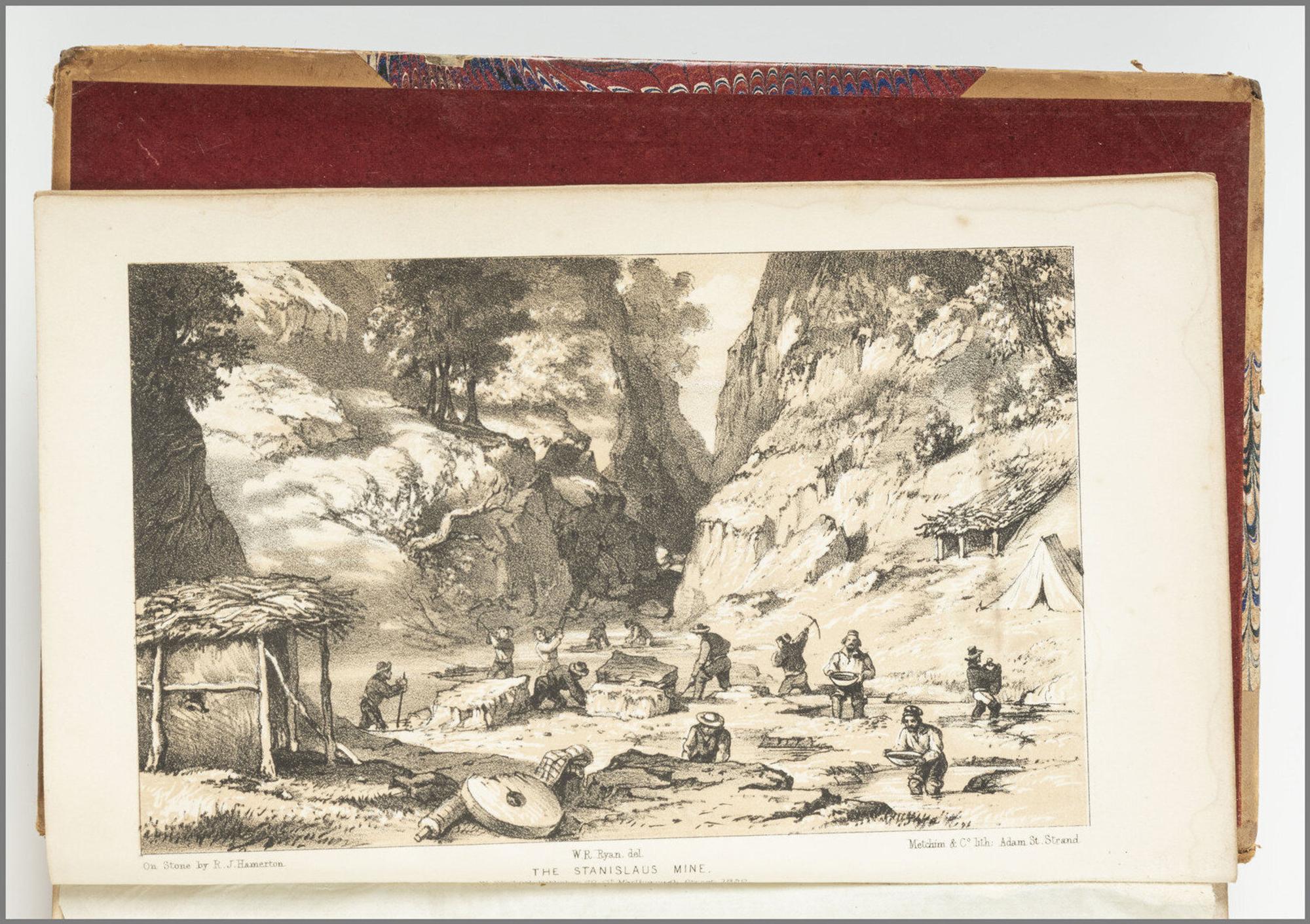 American Travel, Exploration & Expansion RYAN, William Redmond (1791-1855). Personal Adventures in Upper and Lower California, in 1848-9, with the author's experience at the mines . London: William Shoberl, 1850.