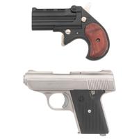 *Cobra Model CB 38 Derringer and Cobra Model CB-32 Pistol, both in Boxes with Accessories