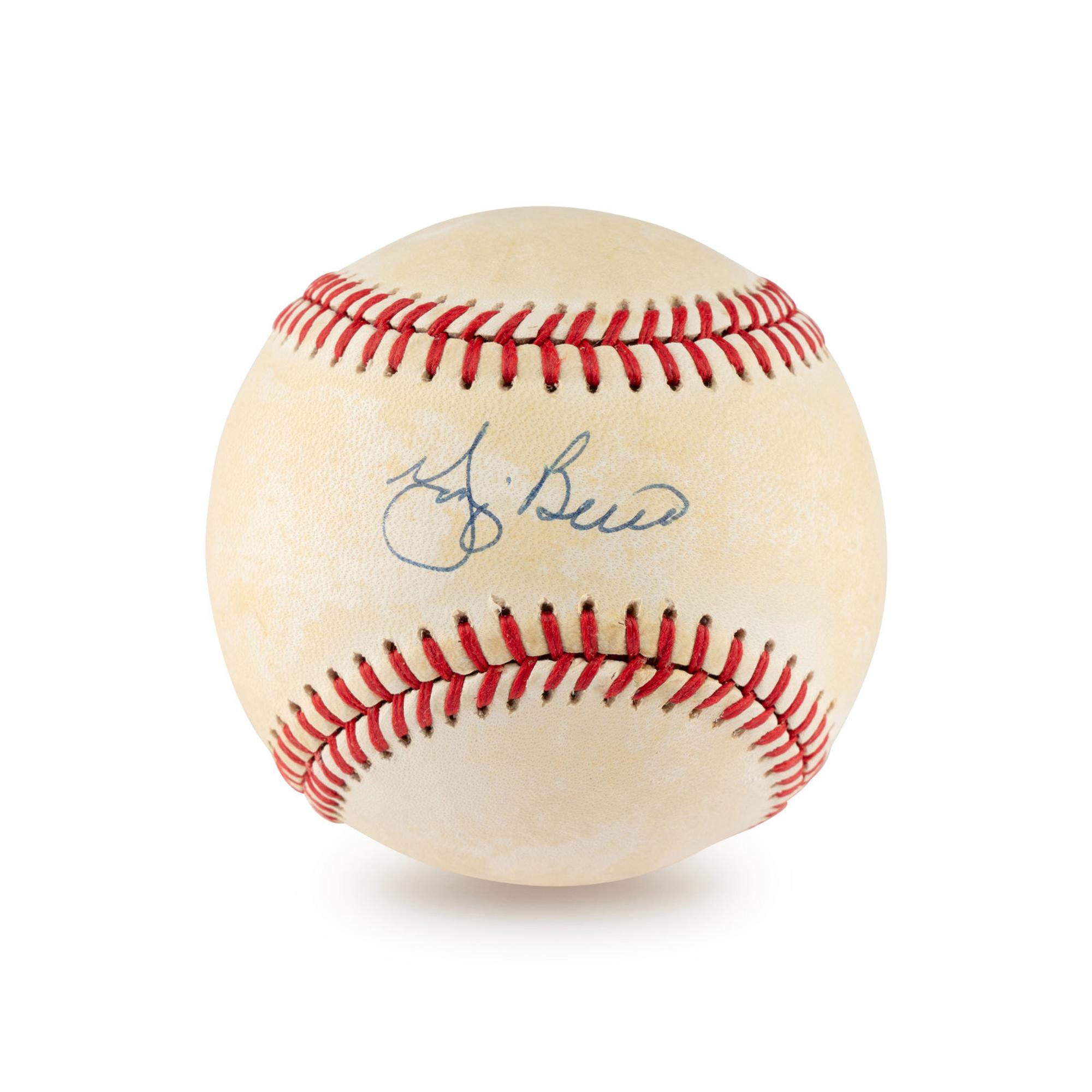A Group of Yogi Berra and Whitey Ford Signed Autograph Baseballs (Beckett Authentication Services)