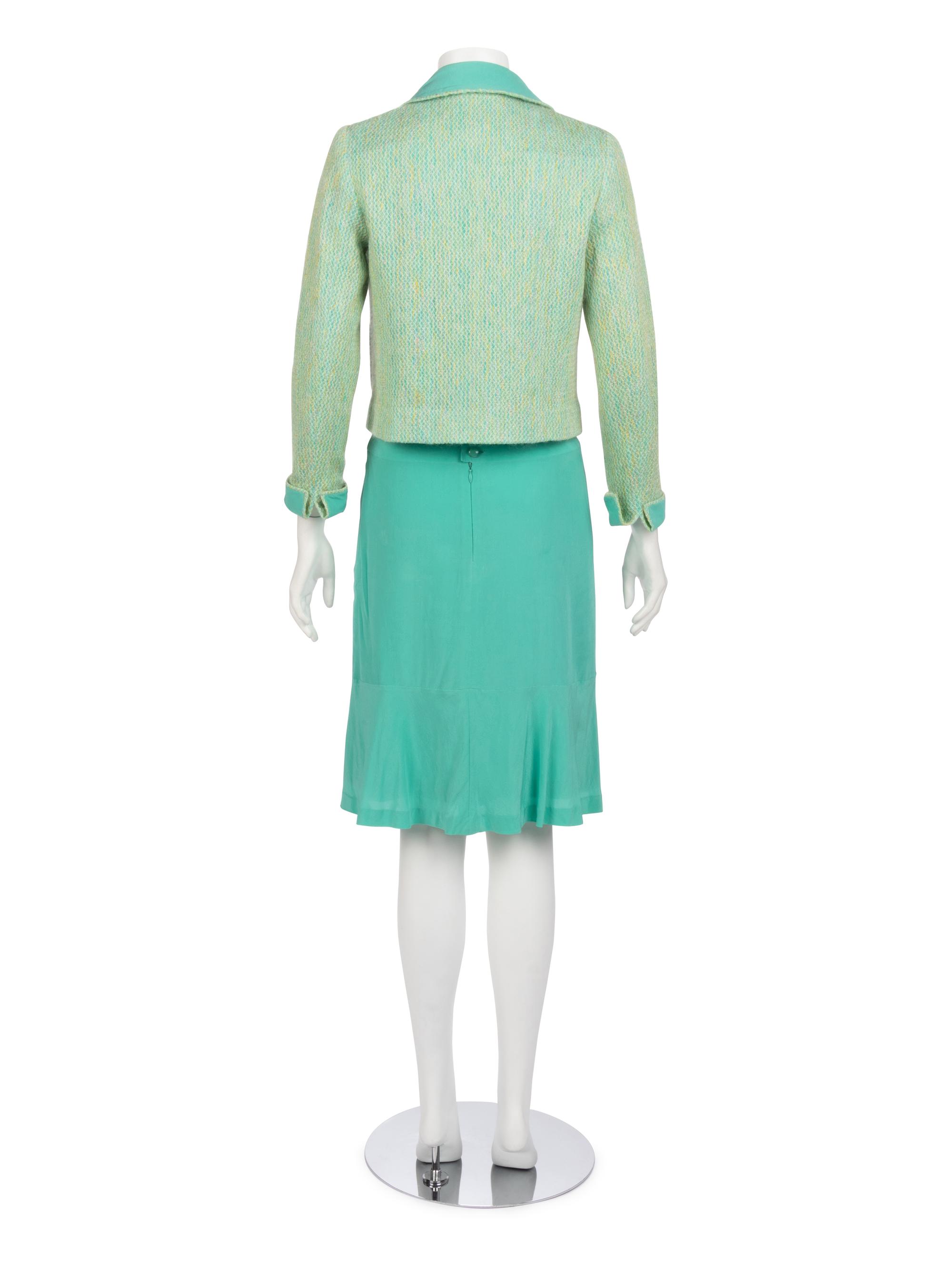 Teal Chanel Suit, 2001