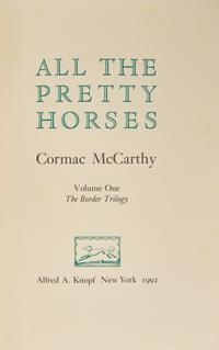 [Literature] McCarthy, Cormac. The Border Trilogy