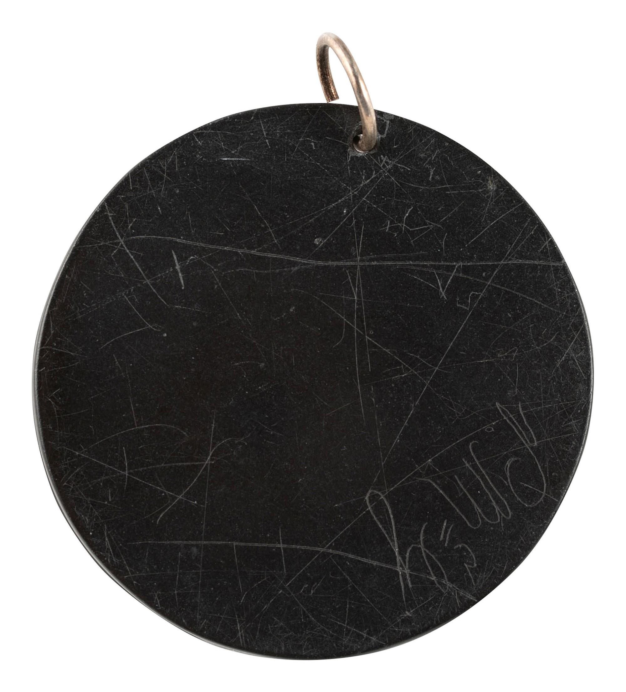 Argillite Pendant, the Raven and Sun