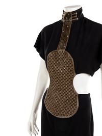 Chloé Violin Cut-out Black Dress, 2013 Reissue with Tags