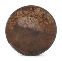 An Ohio Albany Glaze Scrafitto Incised Stoneware Jar