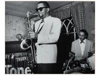 [EARLY PHOTOGRAPHY] -- [MUSIC]. HOEFFLER, Paul (1937-2005), photographer. A group of 2 photographs of jazz musicians. Ca 1960s.