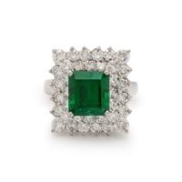 TSAVORITE GARNET AND DIAMOND CONVERTIBLE PENDANT RING