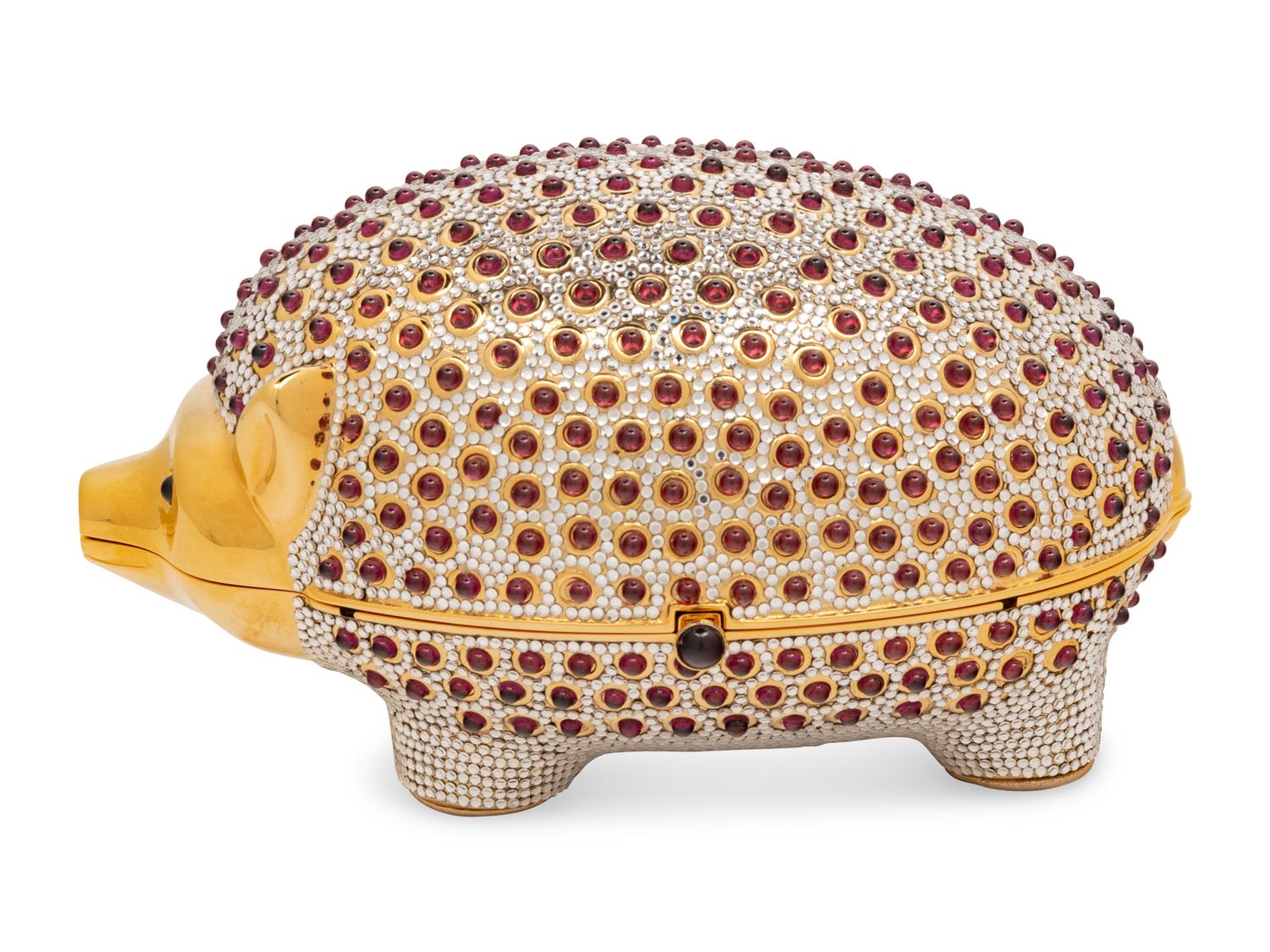 Judith Leiber Porcupine Minaudière