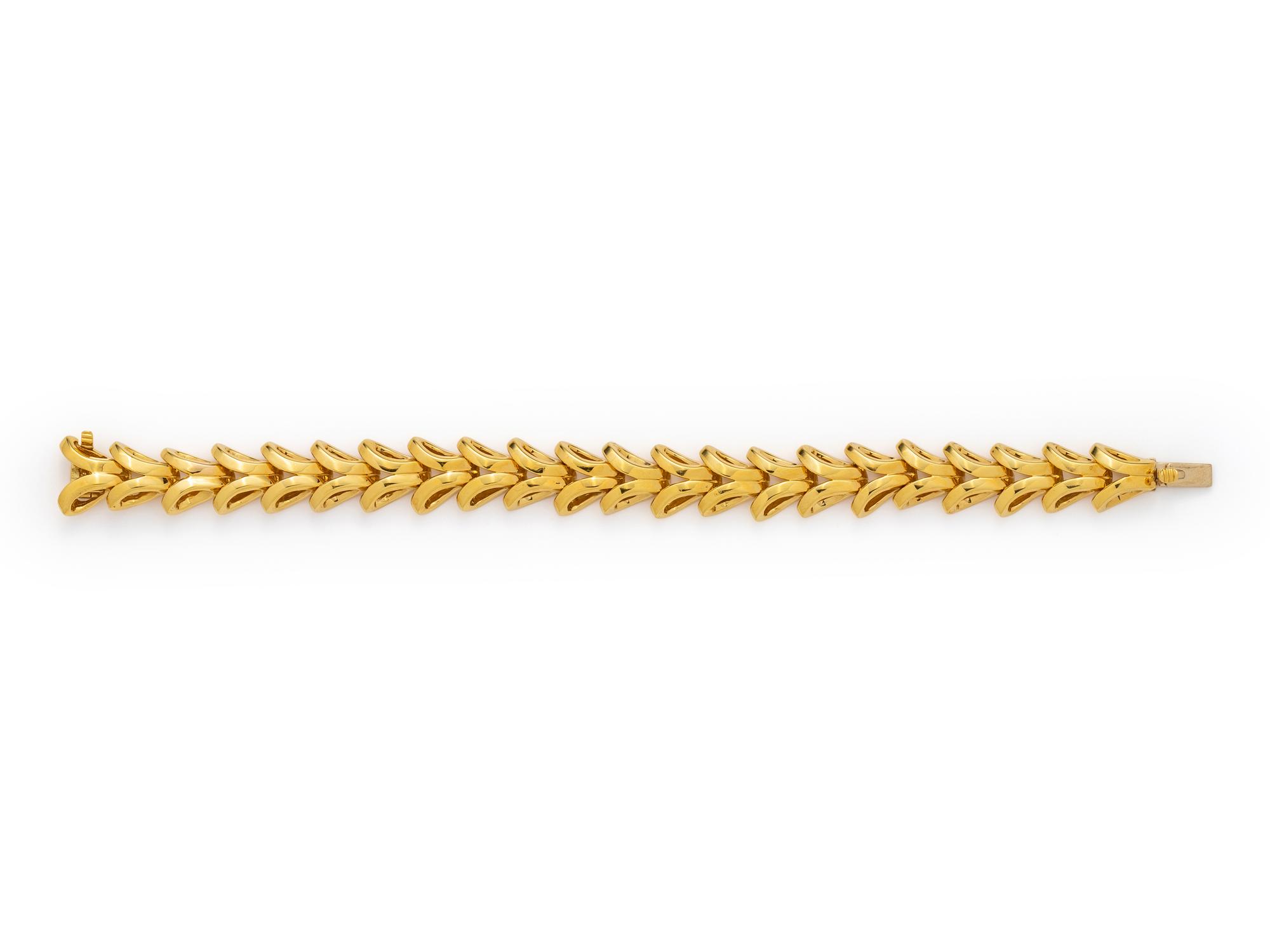 YELLOW GOLD BRACELET