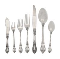 An American Silver Flatware Service