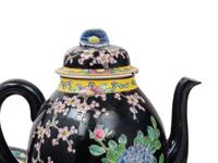 11 Japanese Enameled Porcelain Tea Wares