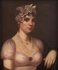 Abraham G.D. Tuthill (1776-1843), A Pair Of Portraits: A Lady And Gentleman