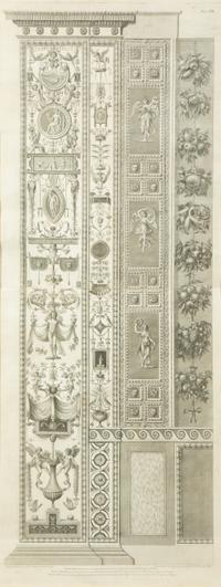 A Set of Six Giovanni Ottaviani Architectural Engravings, After Scaravelli — 19TH CENTURY