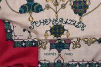 Hermès Cashmere/Silk Scarf