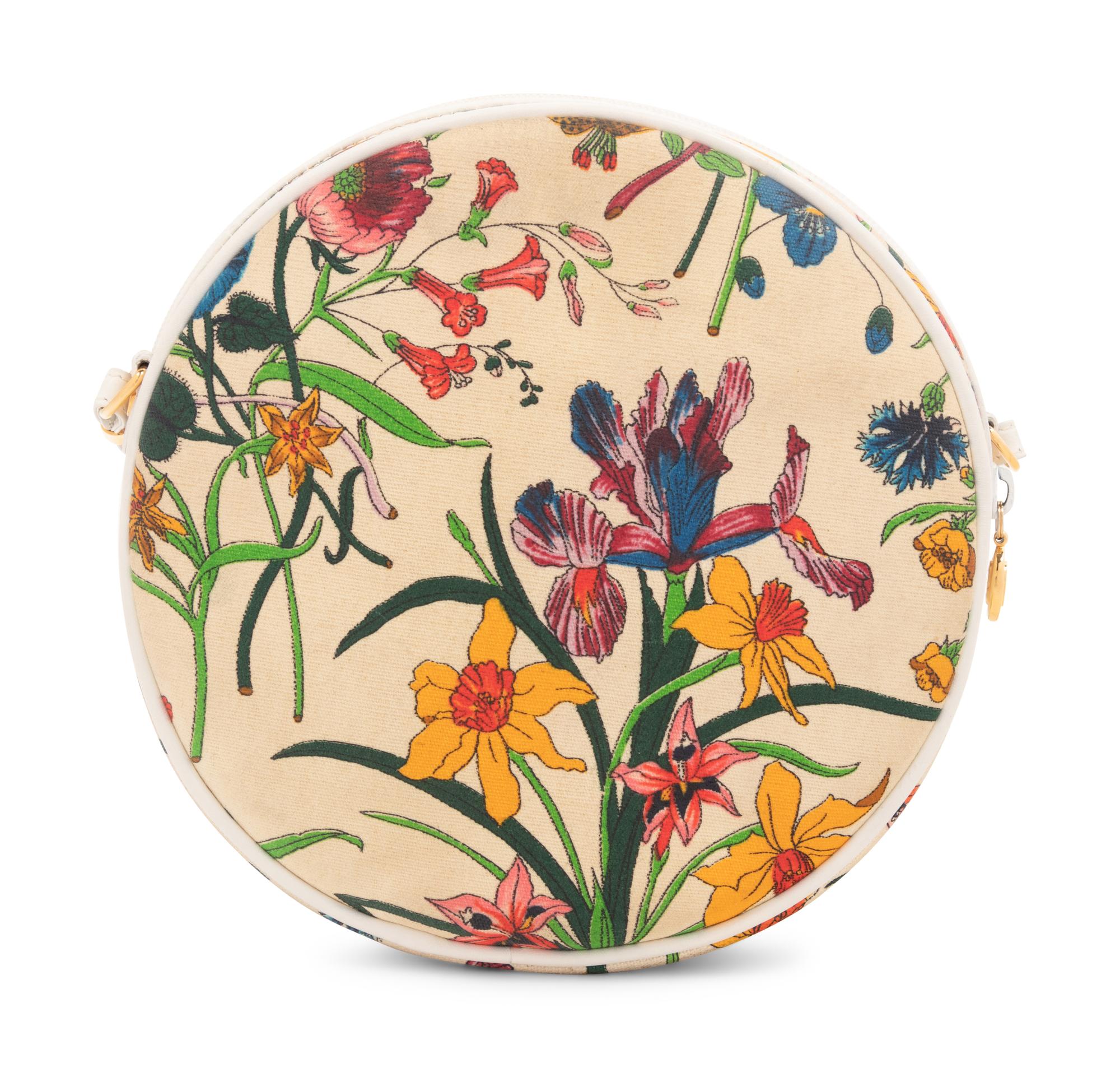 Gucci Floral Jacket and Matching Bag, 1990-2000s