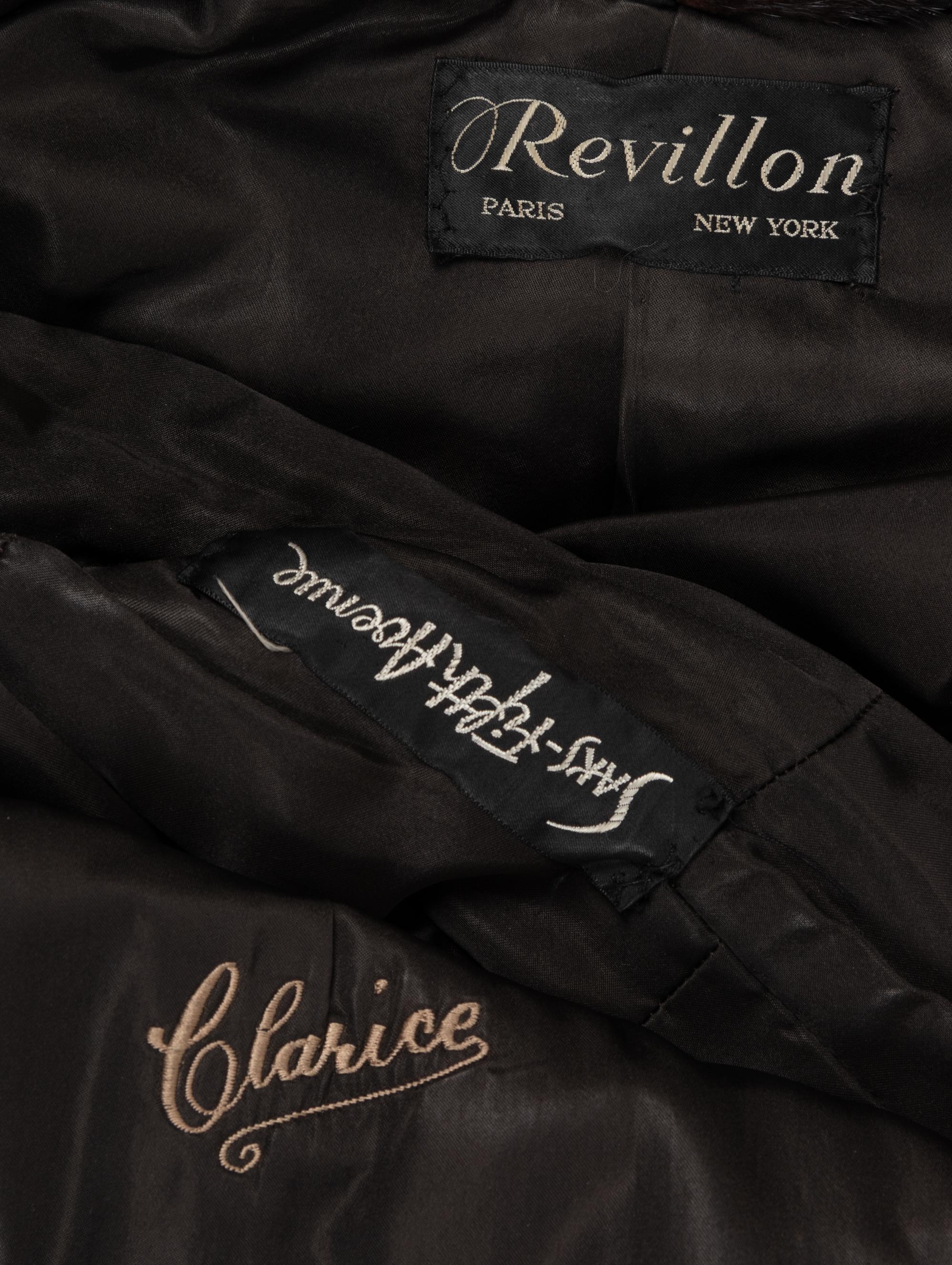 Revillon Mink Coat, 1980s