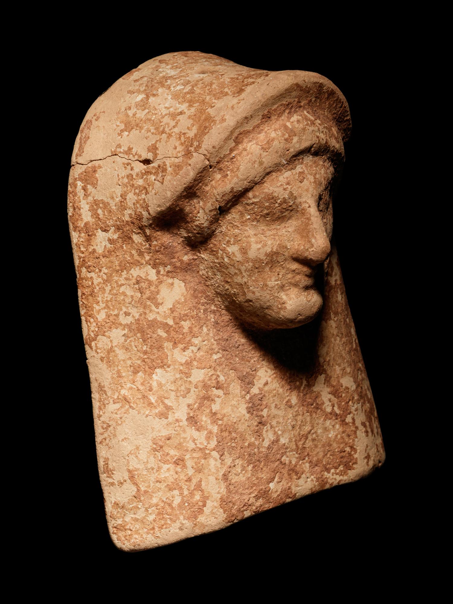 A Greek Terracotta Protome