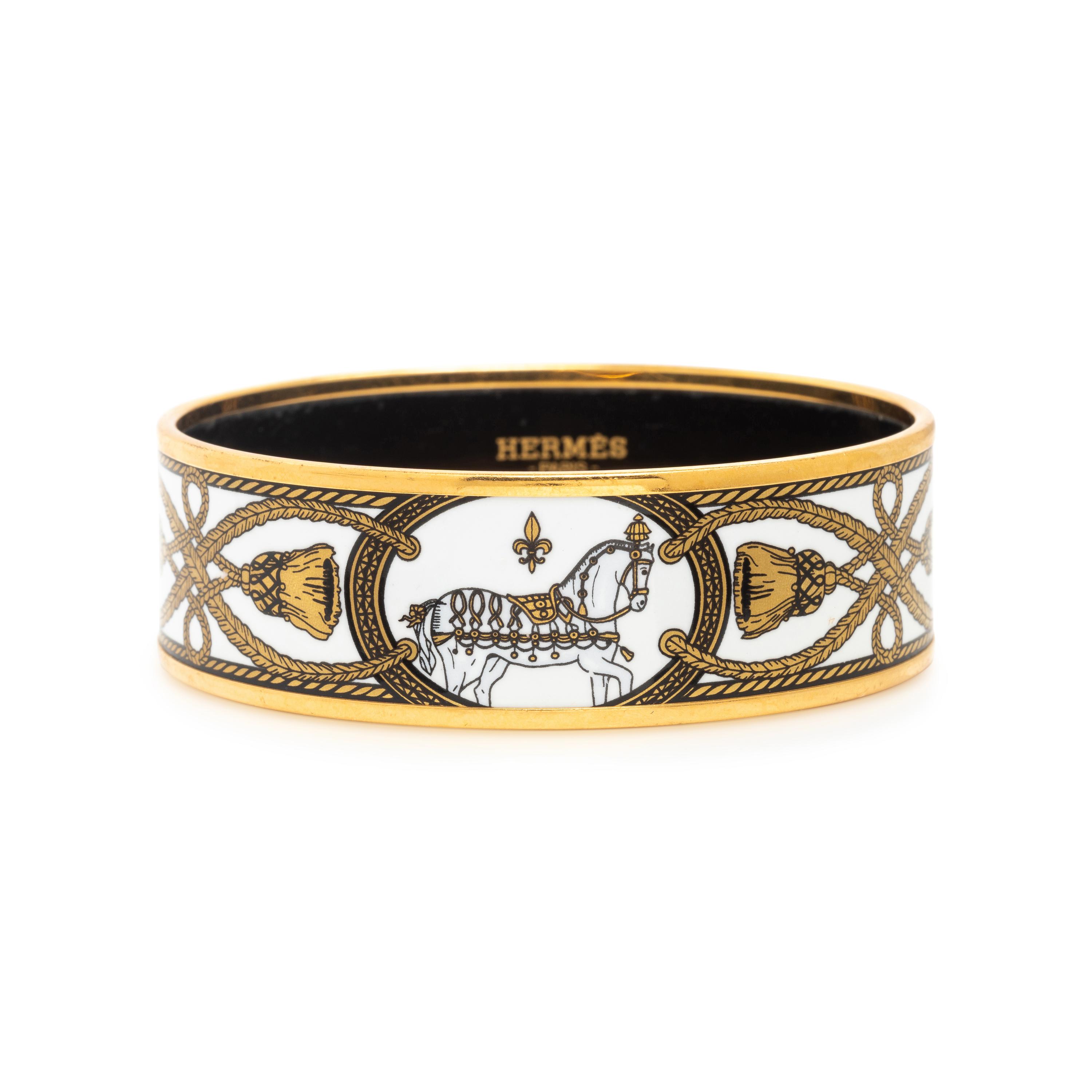 Collection of Bangle Bracelets including one by Hermès