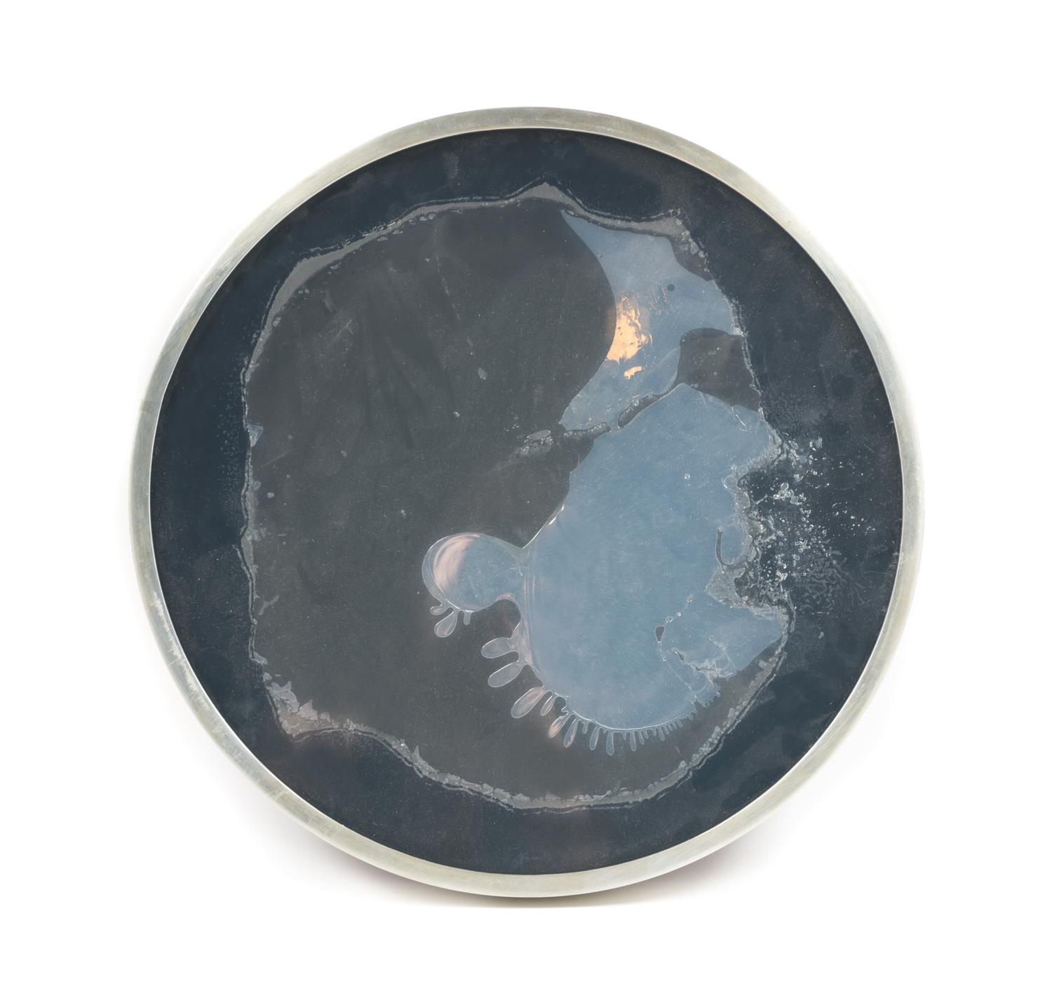 Artist Unknown, SECOND HALF 20TH CENTURY, Glass on Lazy Susan