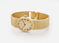 An 18K Yellow Gold Ladies Universal Geneve Watch