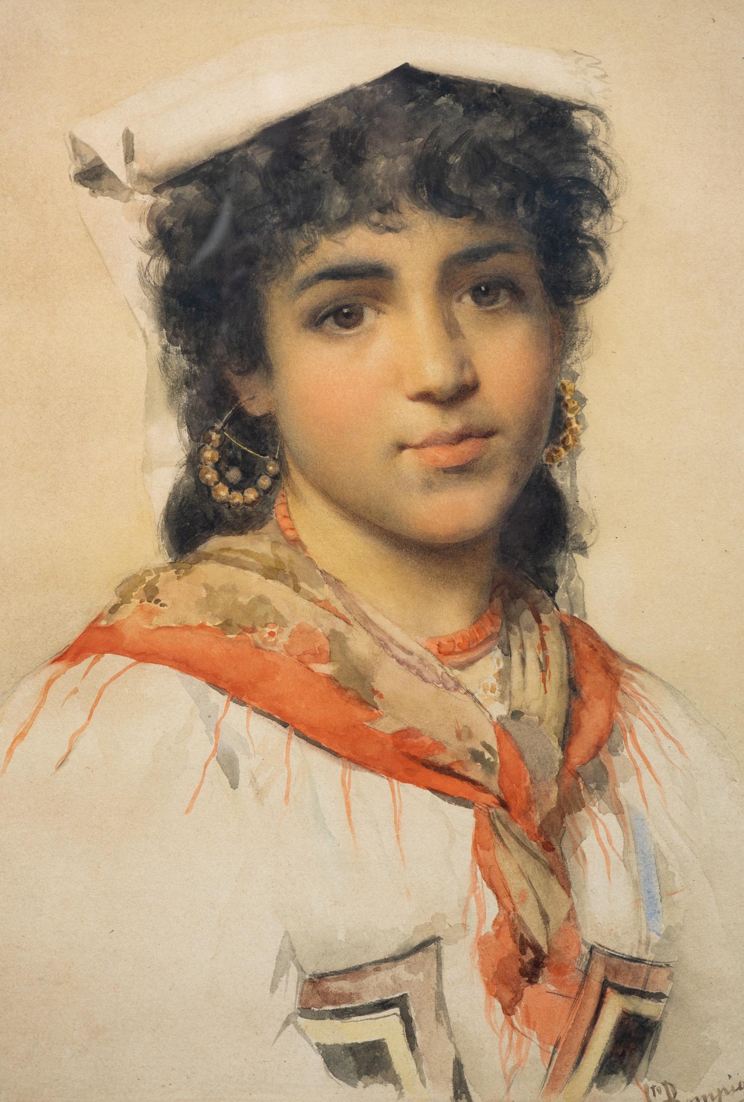 Portrait of a Gypsy Girl