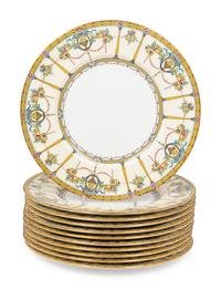 Two Sets of Minton Porcelain Plates