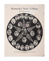 [EDUCATION] -- [WORLD WAR II]. Kentucky State College promotional pamphlet for African American veterans. Frankfort, KY: Kentucky State College, n.d..