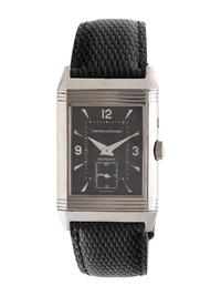 JAEGER-LeCOULTRE, REF. 270.2.54 18K WHITE GOLD 'DUOFACE REVERSO' WRISTWATCH