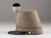 [MILITIA]. 1851 Pattern Massachusetts Militia shako.