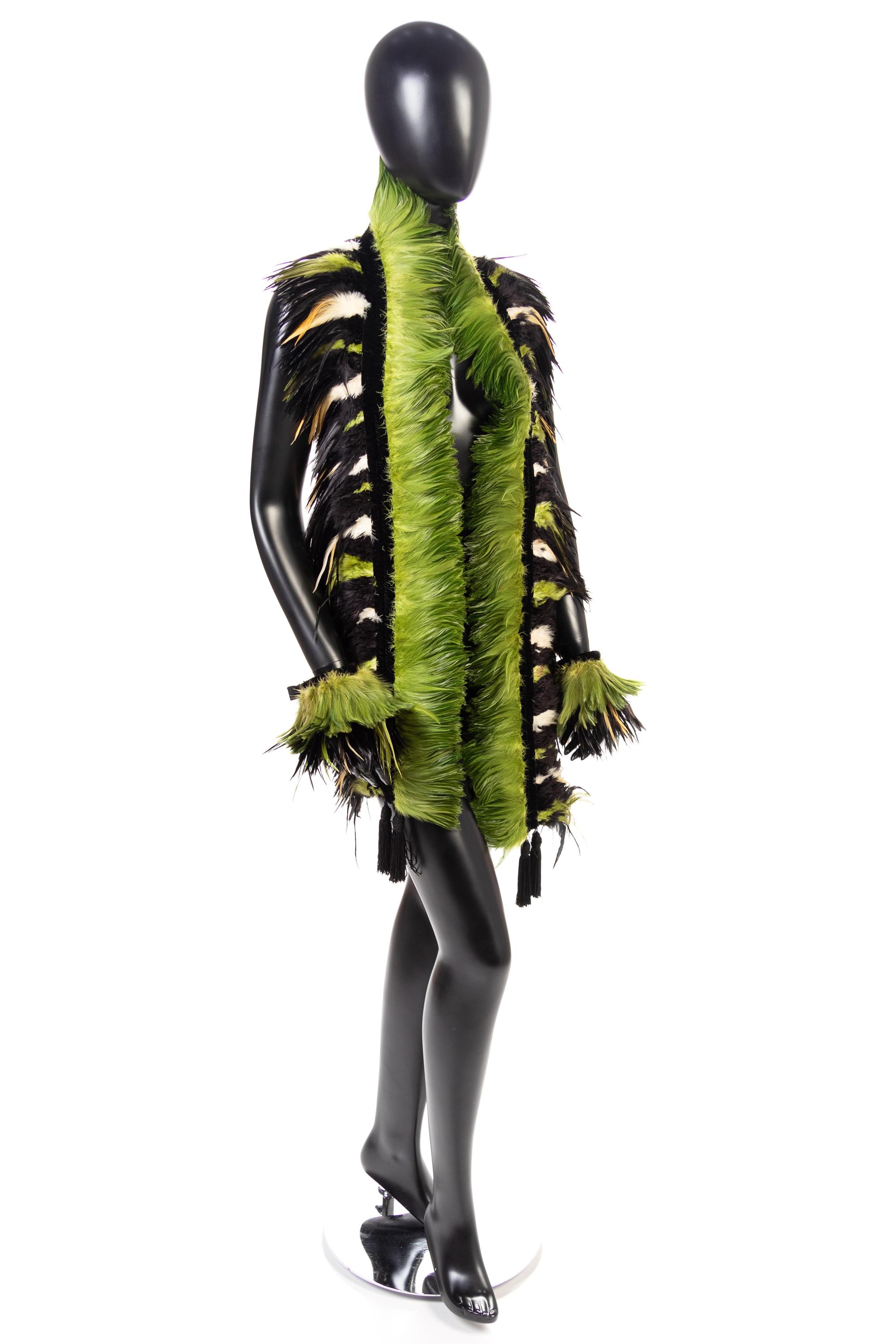 Three Kokin Hats Trimmed with Feathers, 1980-90s