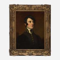 American School 19th century Portrait of a Young Naval Midshipman, circa 1835