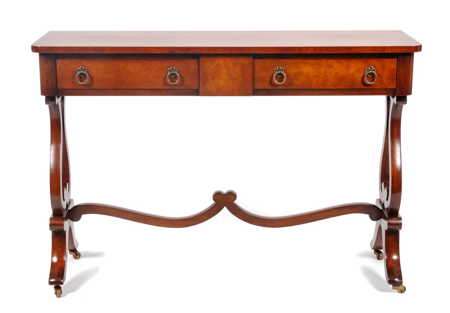 A Regency Style Drop-Leaf Sofa Table — 20TH CENTURY
