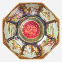 A Wedgwood Fairyland Lustre Octagonal Bowl UK, circa 1925
