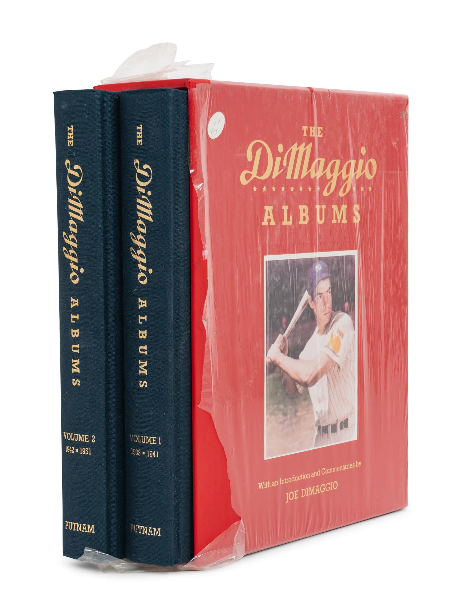 A Joe DiMaggio Signed Autograph Album Book Set (BAS Beckett Authentication Services Certified),