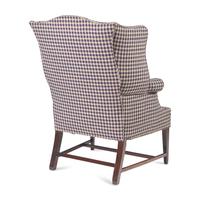 A Federal Inlaid Mahogany Easy Chair