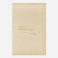 [Private Press] [Eragny Press] Rust, Margaret, and Lucien Pissarro The Queen of the Fishes. An Adaptation in English of a Fairy Tale of Valois