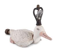 A Painted Cast Iron Duck-Form Sprinkler