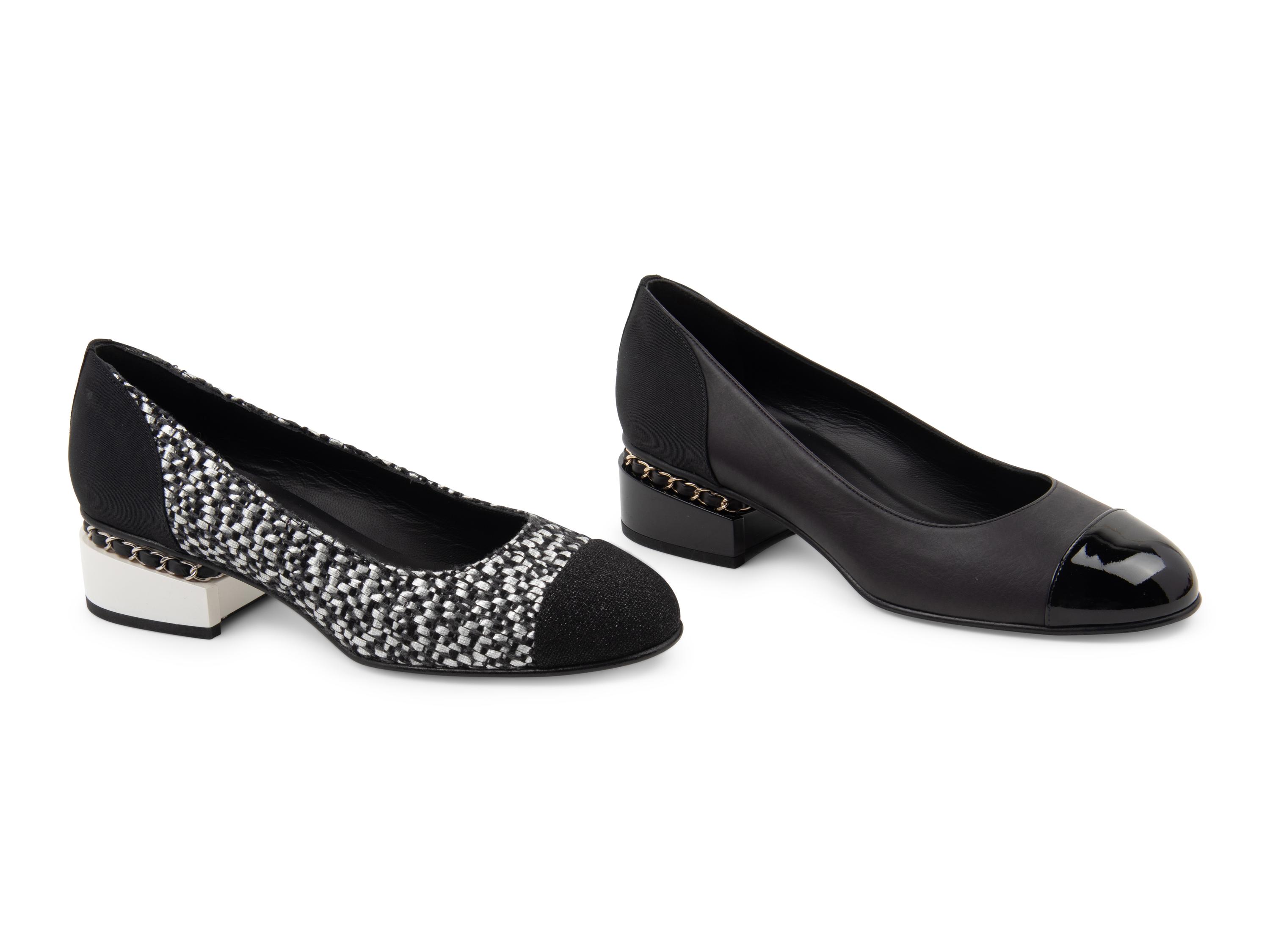 Two Pairs of Chanel Shoes