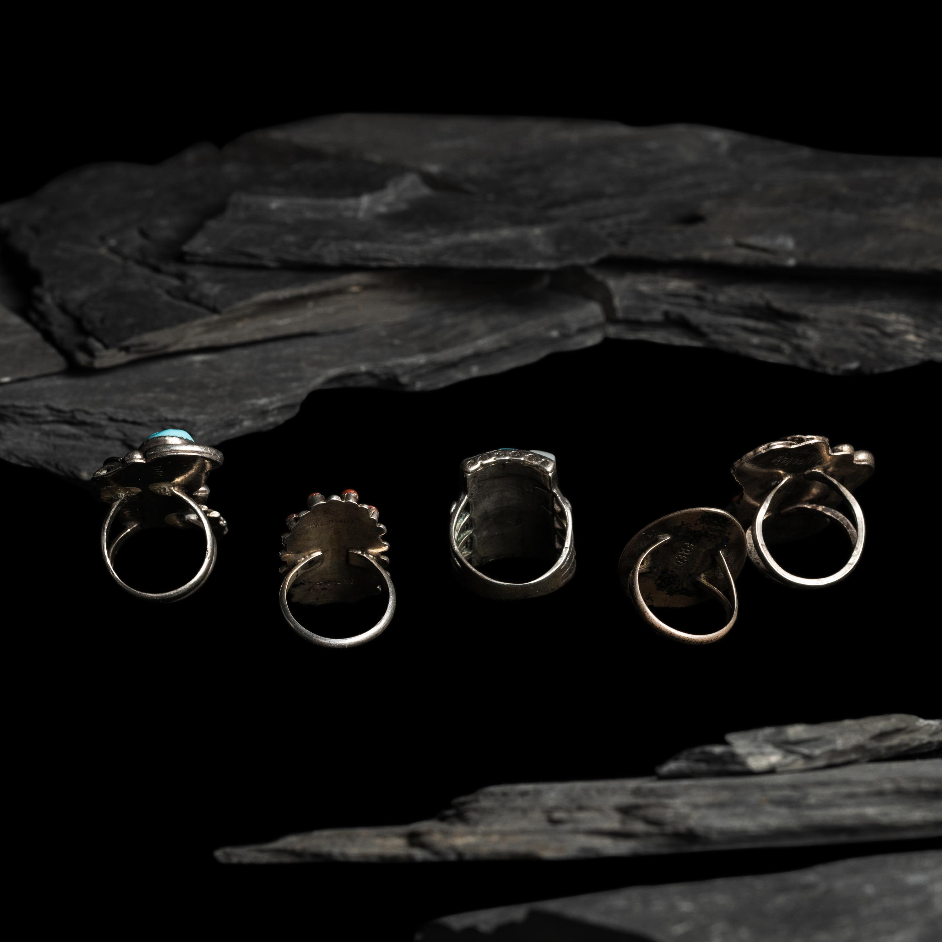 Navajo Silver Rings