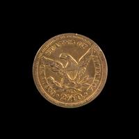 A United States 1854-O Liberty Head $2.50 Gold Coin