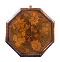 A Dutch Marquetry Kettle Stand