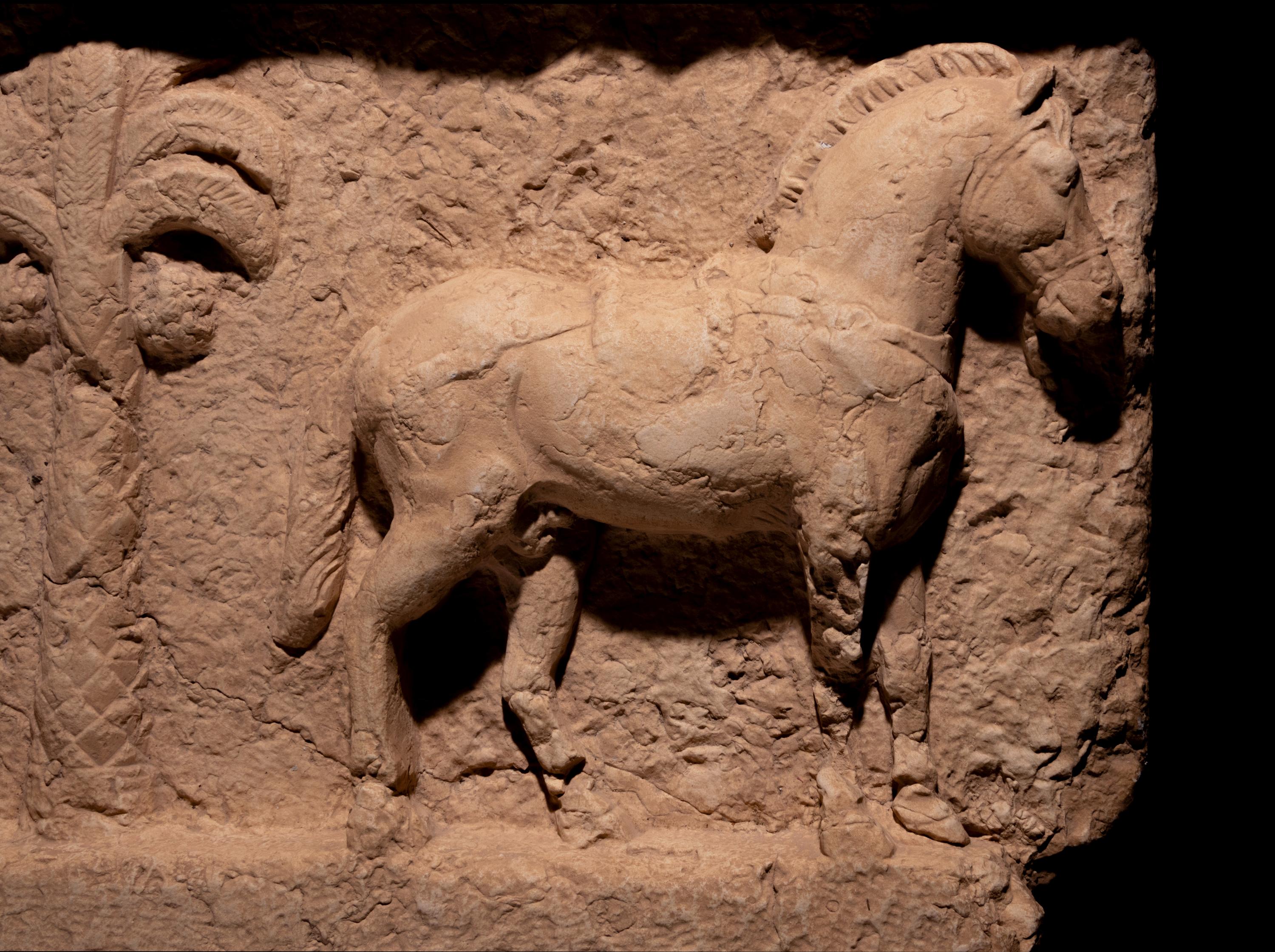 A Palmyrene Limestone Relief