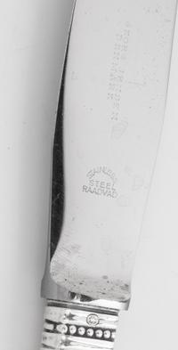 A Georg Jensen Acanthus Silver Flatware Service