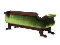 A Classical Carved Mahogany Sofa