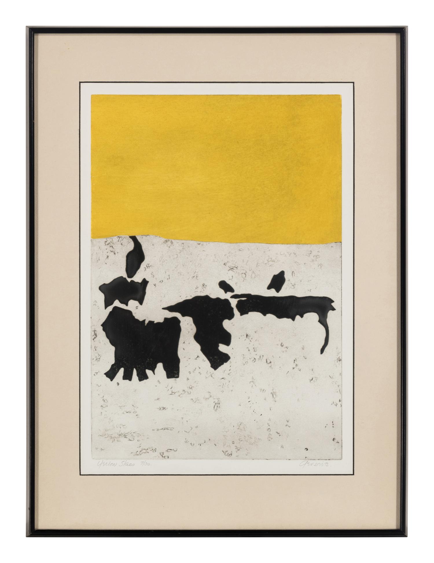 Sarah Valérie Gersovitz (Canadian, 1920-2007) — Yellow Skies , c. 1968