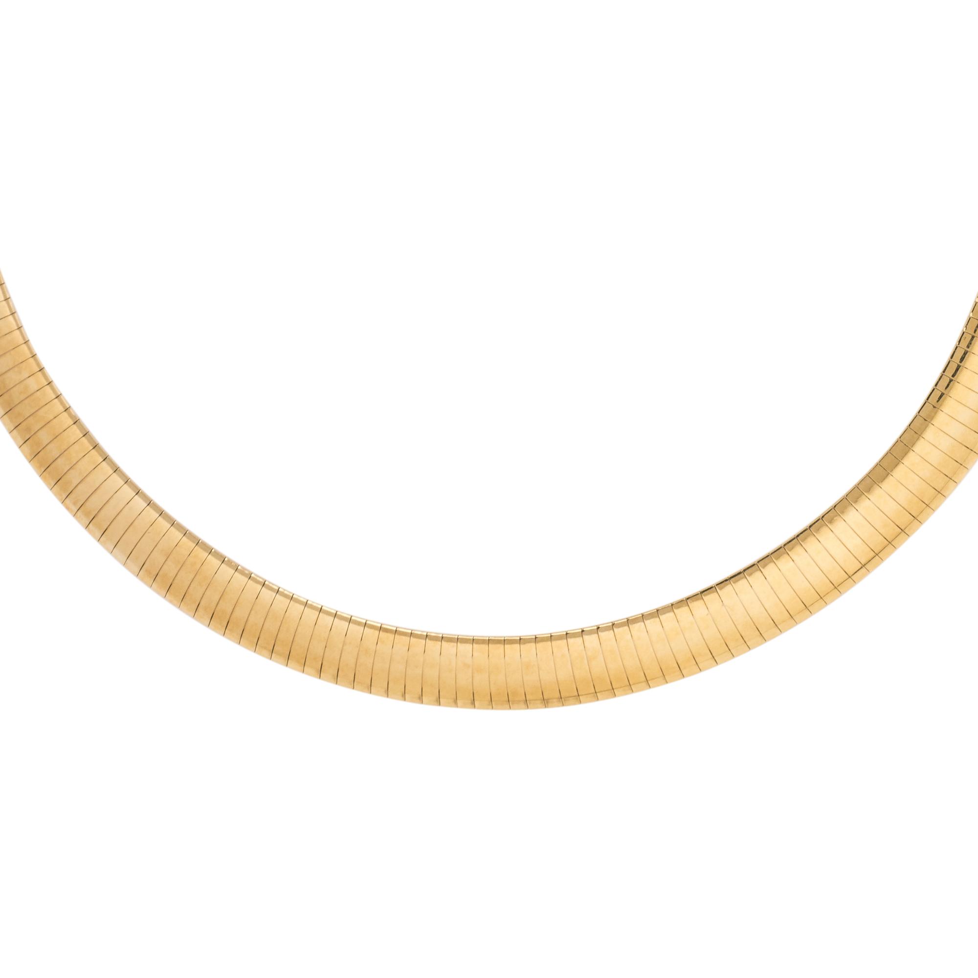 YELLOW GOLD NECKLACE